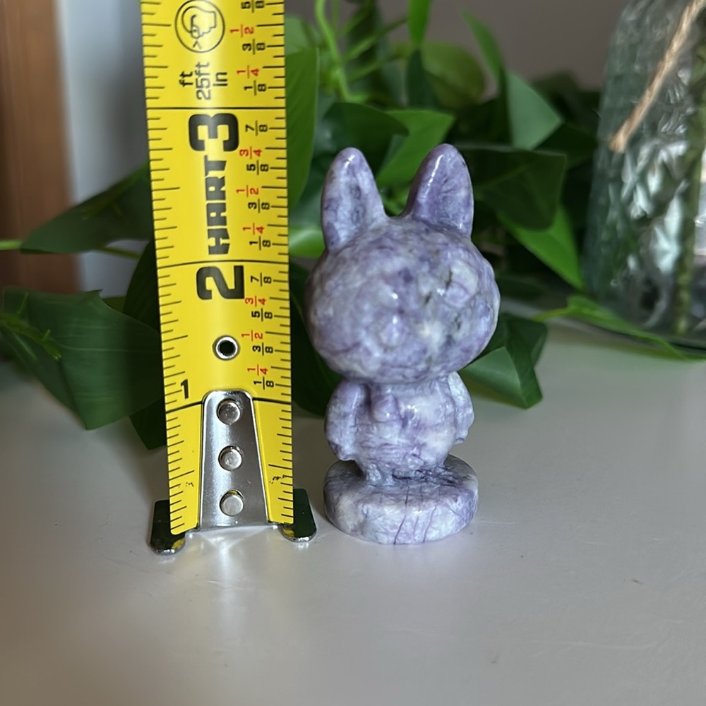 Purple Howlite Labubu - Picture 4 of 5